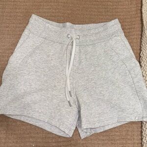 Women's Gray Casual Shorts Lululemon Scuba